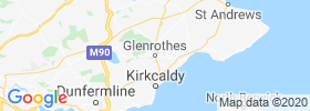 Glenrothes map